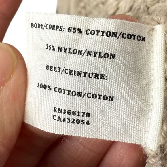 |EUC| SPARROW {Anthropologie} Sleeveless Boho Knit Tunic Belted Sweater Dress - Picture 5 of 6